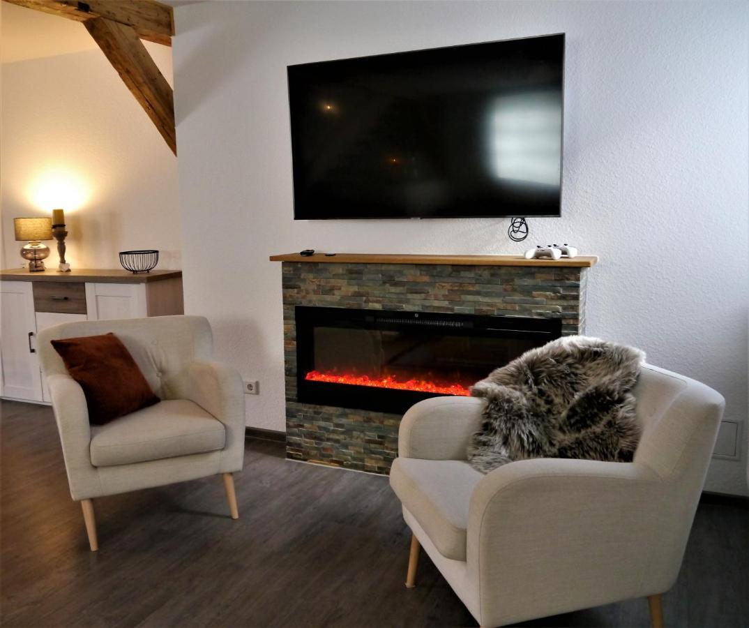 Fewo Fuchsbau Mit Dampfdusche #Kamin#Innenstadtnaehe#Netflix Von Harztraveler บัดฮาร์ซบวร์ก ภายนอก รูปภาพ